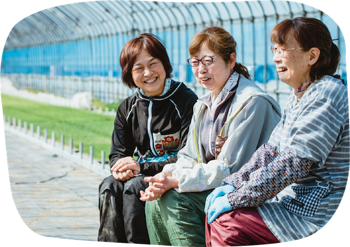 辻 五百子さん 宮下和子さん 西川美栄子さん