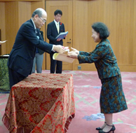 ＪＡはくい女性部　宮崎禮子部長